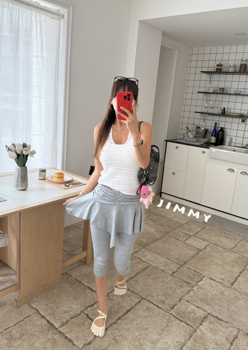 JIMMY韓國直郵女裝新品26夏季休閑推薦職業26春夏吊帶背心JIMMY/REMAKE吊帶/背心