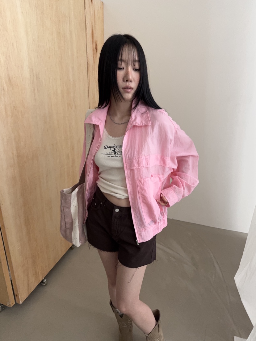 SUNDER MARKET韓國東大門代購女士新品26夏季夾克不含內搭SUNDER MARKET夾克