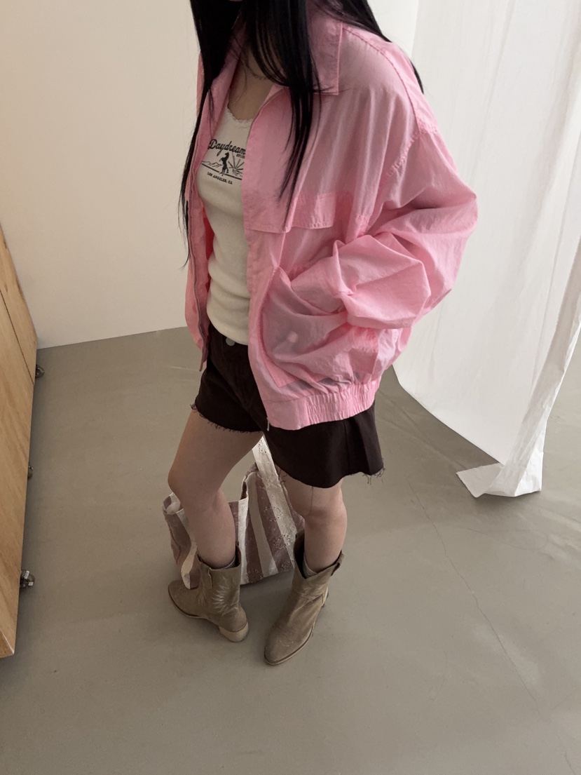 SUNDER MARKET韓國東大門代購女士新品26夏季夾克不含內搭SUNDER MARKET夾克