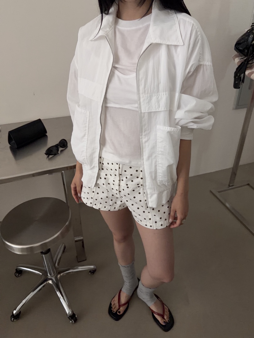 SUNDER MARKET韓國東大門代購女士新品26夏季夾克不含內搭SUNDER MARKET夾克圖色2