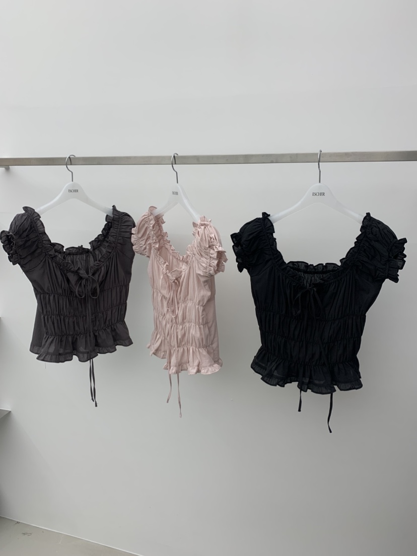 ESCHER韓國東大門代購女士新款時尚熱賣26春夏推薦吊帶背心ESCHER吊帶/背心