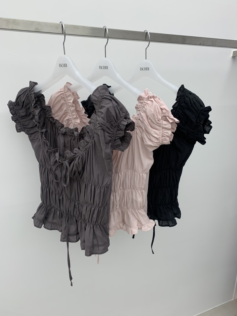 ESCHER韓國東大門代購女士新款時尚熱賣26春夏推薦吊帶背心ESCHER吊帶/背心