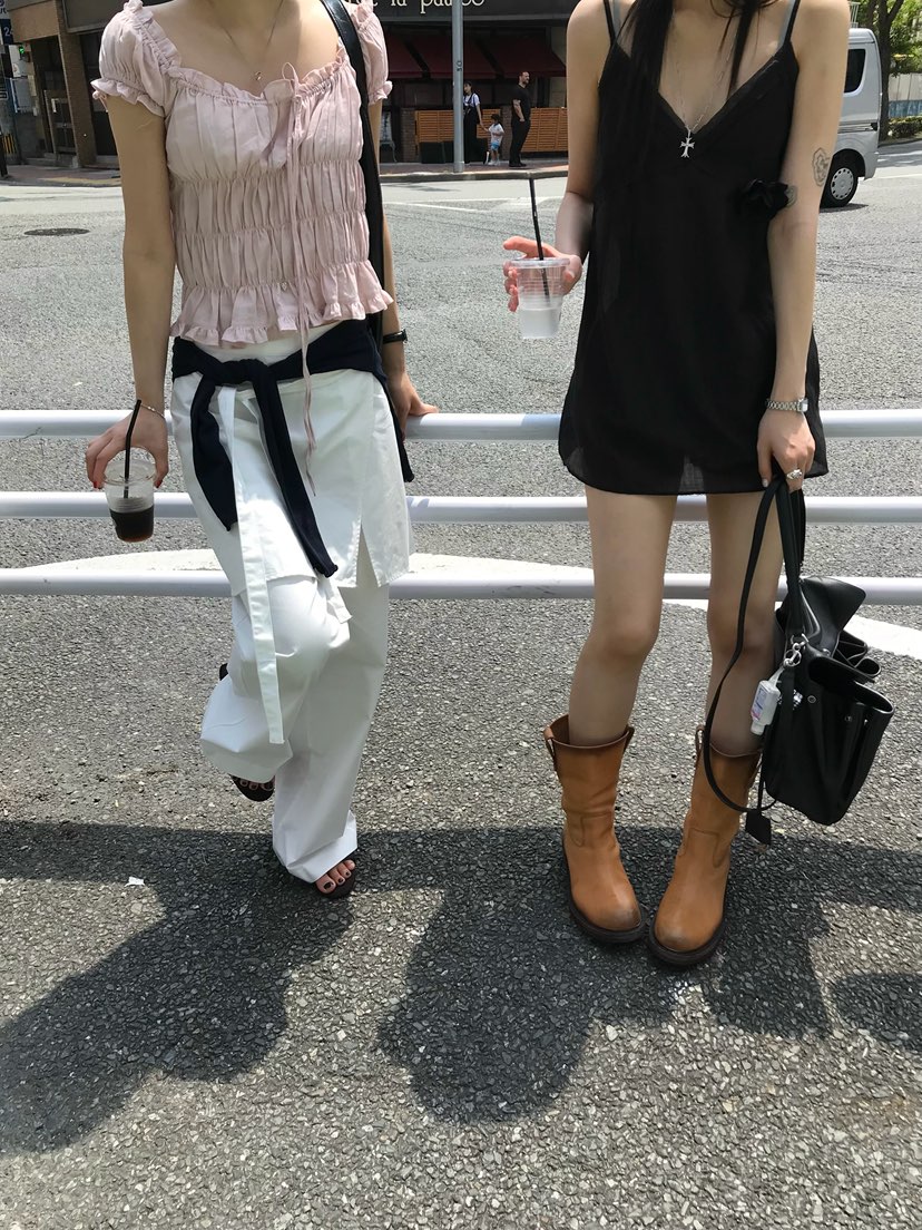 ESCHER韓國東大門代購女士新款時尚熱賣26春夏推薦吊帶背心ESCHER吊帶/背心