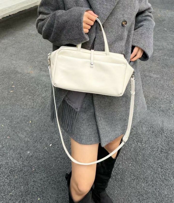 TROUVAILLE東大門實拍韓國女士新品人氣手拿包腋下包牛皮TROUVAILLE手拿包/腋下包