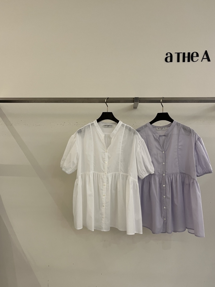 ATHEA韓國直郵女裝新品26春夏推薦職業熱賣人氣襯衫蕾絲衫ATHEA襯衫/蕾絲衫