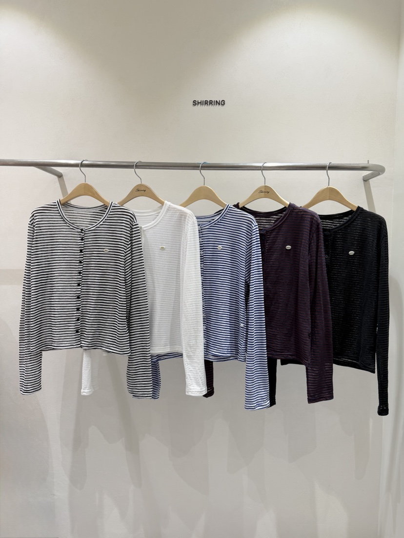 SHIRRING東大門實拍韓國女裝新品時尚職業人氣26春夏開衫SHIRRING開衫