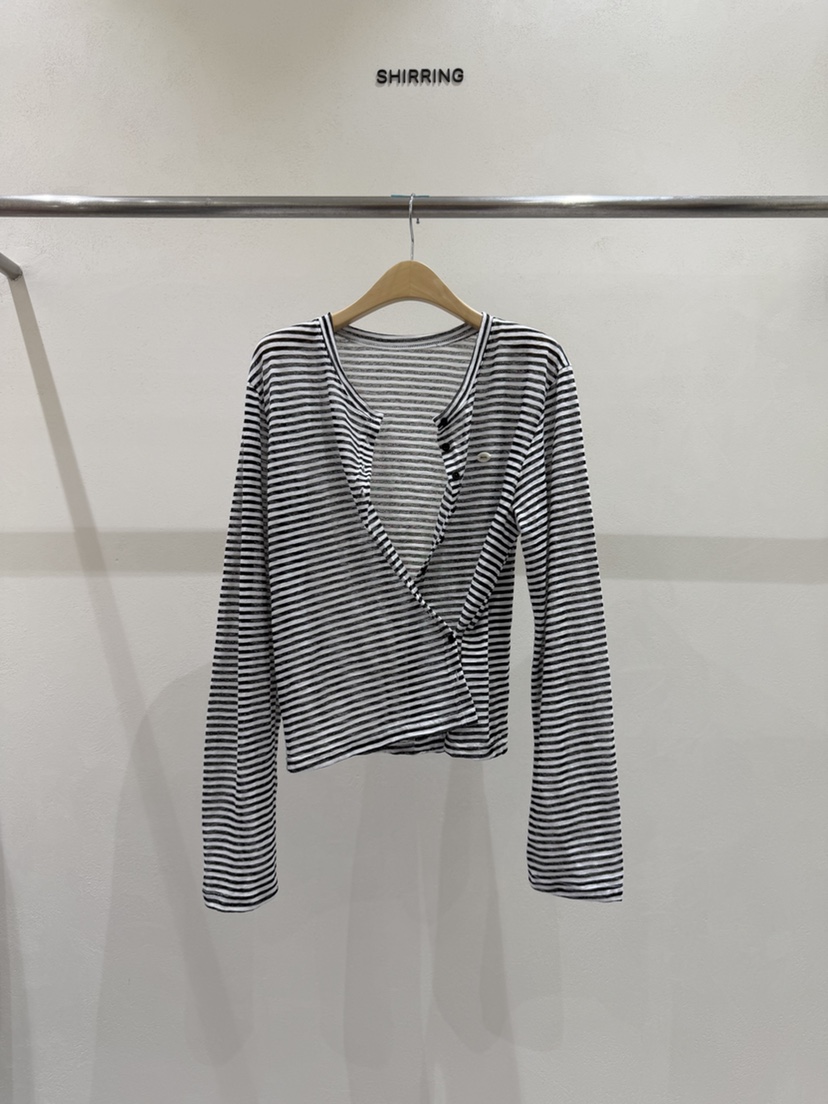 SHIRRING東大門實拍韓國女裝新品時尚職業人氣26春夏開衫SHIRRING開衫