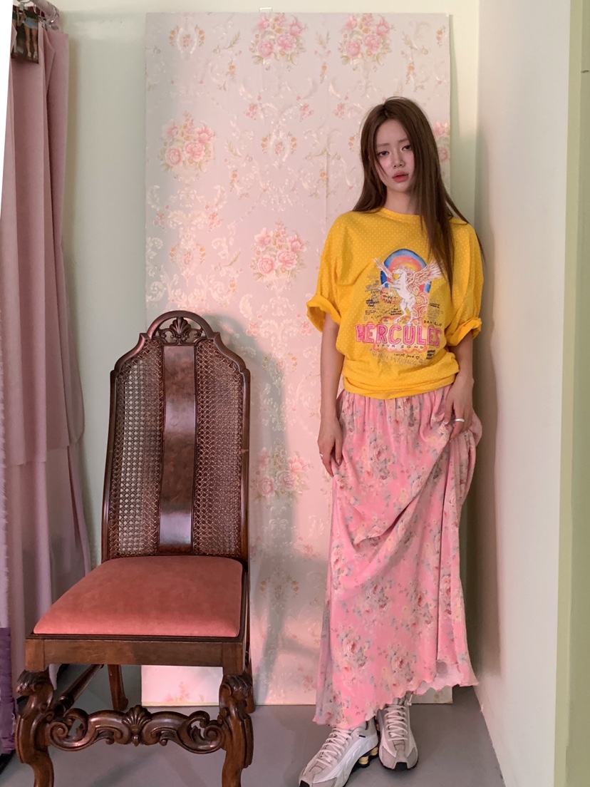 MAISONDEGLORY東大門實拍韓國女士新款人氣時尚休閑熱賣長裙MAISON DE GLORY長裙