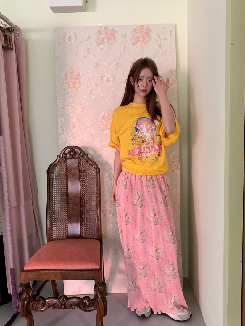 MAISONDEGLORY東大門實拍韓國女士新款人氣時尚休閑熱賣長裙MAISON DE GLORY長裙