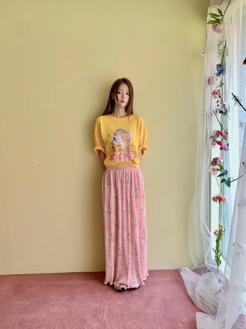 MAISONDEGLORY東大門實拍韓國女士新款人氣時尚休閑熱賣長裙MAISON DE GLORY長裙