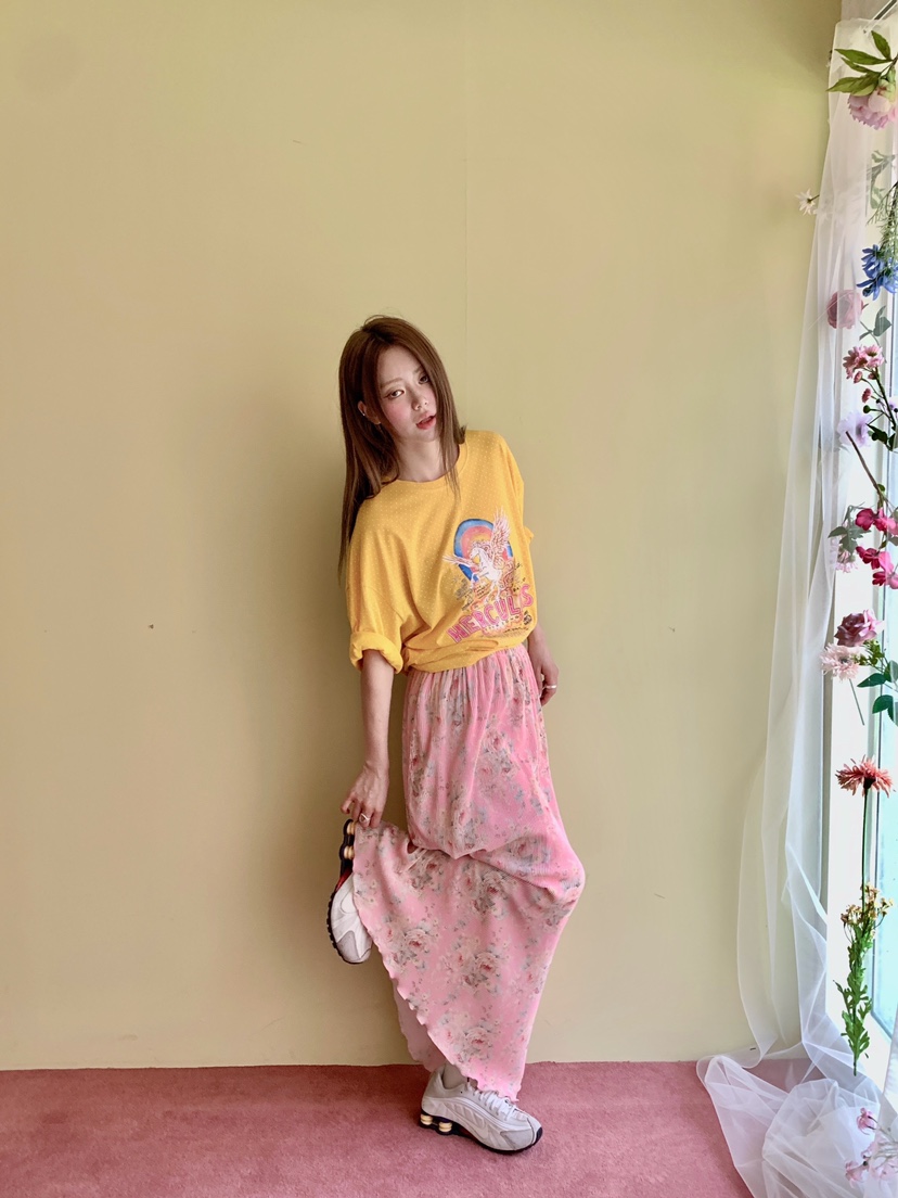 MAISONDEGLORY東大門實拍韓國女士新款人氣時尚休閑熱賣長裙MAISON DE GLORY長裙