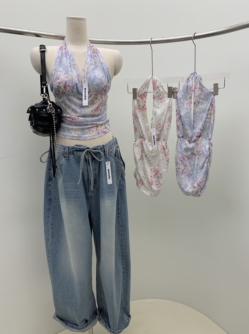 SEOLO韓國直郵女裝新品時尚休閑26春夏推薦職業人氣吊帶背心Seolo seoul吊帶/背心