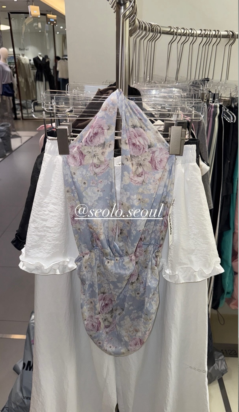 SEOLO韓國直郵女裝新品時尚休閑26春夏推薦職業人氣吊帶背心Seolo seoul吊帶/背心圖色1