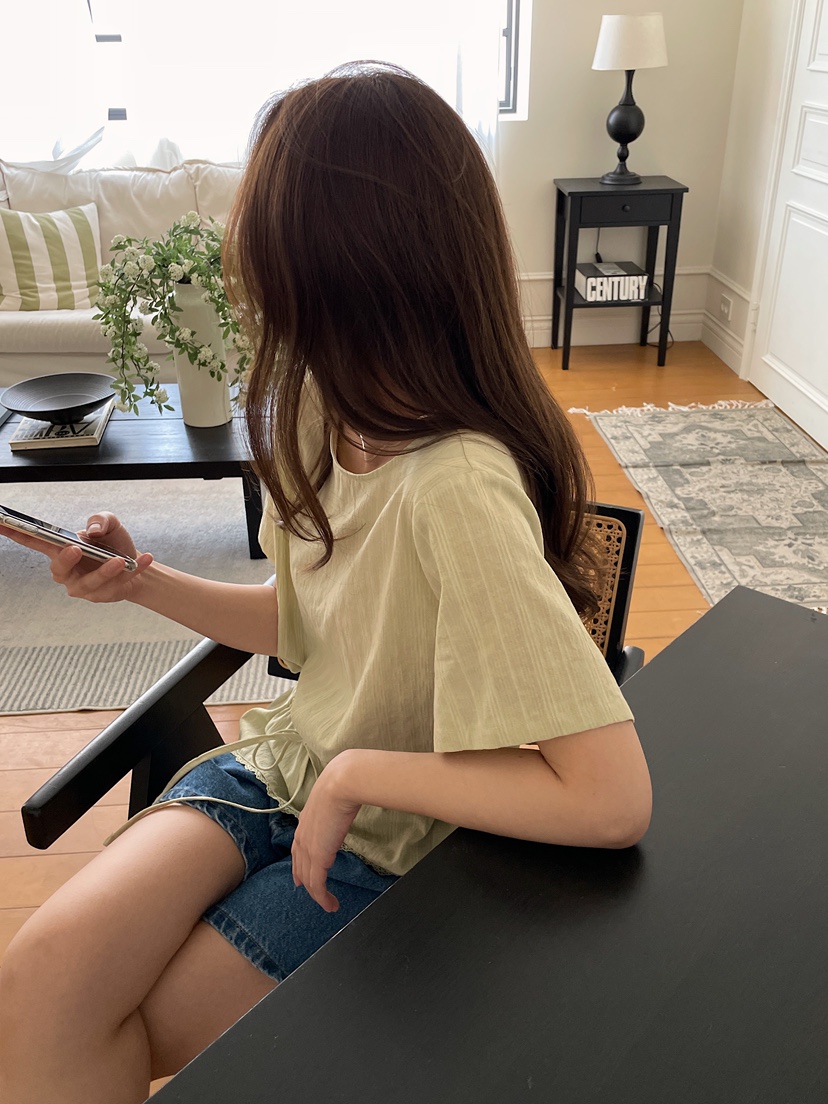 ATHEA韓國直郵女裝新品職業26春夏推薦熱賣26夏季襯衫蕾絲衫ATHEA襯衫/蕾絲衫