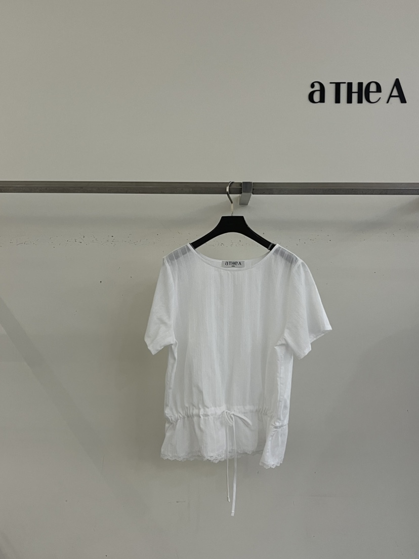 ATHEA韓國直郵女裝新品職業26春夏推薦熱賣26夏季襯衫蕾絲衫ATHEA襯衫/蕾絲衫