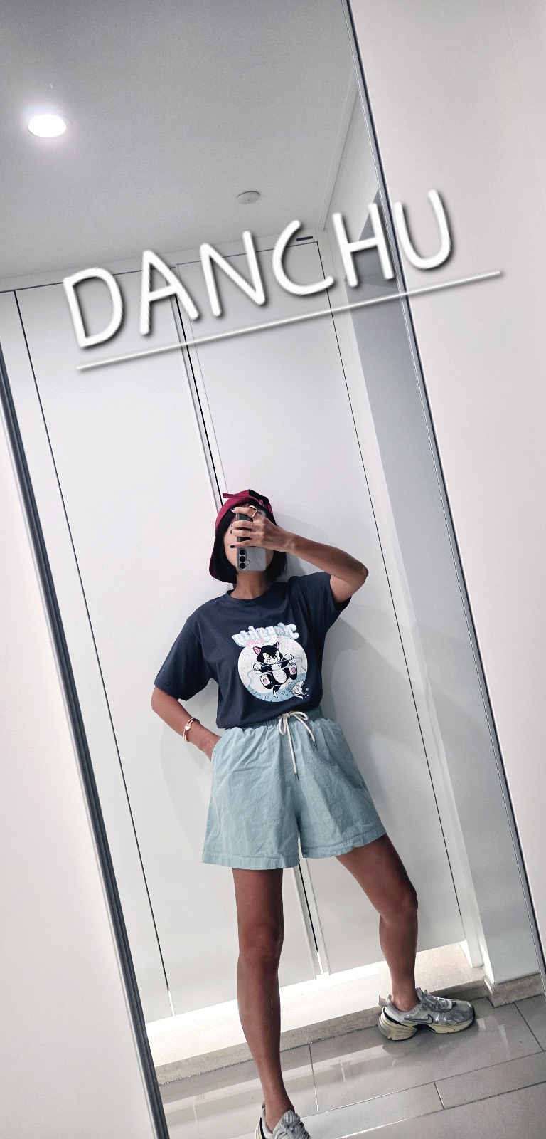 DANCHU韓國代購女裝新款熱賣26夏季推薦26春夏休閑時尚T恤DANCHUT恤