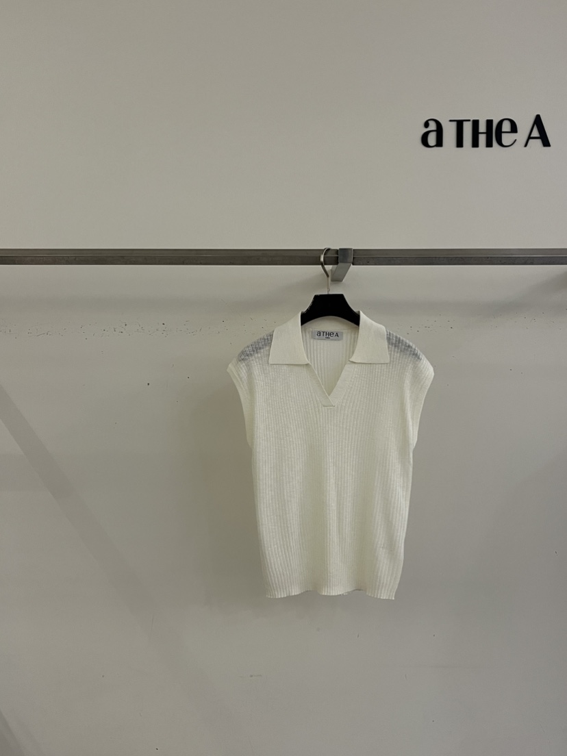 ATHEA韓國直郵實拍女裝新品26夏季職業休閑時尚熱賣針織衫ATHEA針織衫圖色3