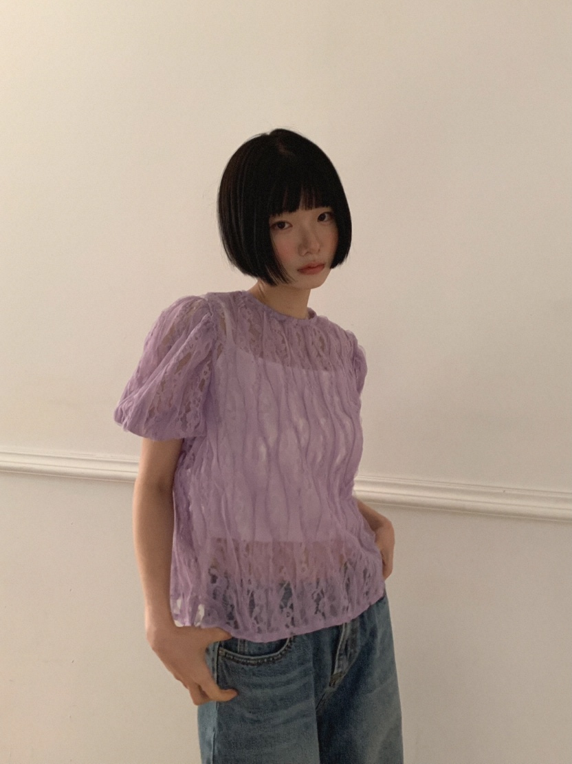 MOSMOS東大門實拍韓國女裝新品推薦休閑26夏季襯衫蕾絲衫MOSMOS襯衫/蕾絲衫