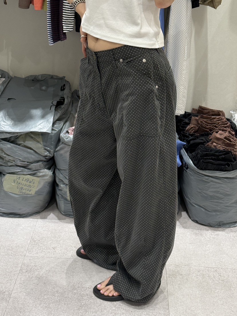 SHIRRING韓國直郵實拍女裝新款休閑熱賣人氣26夏季休閑褲SHIRRING休閑褲