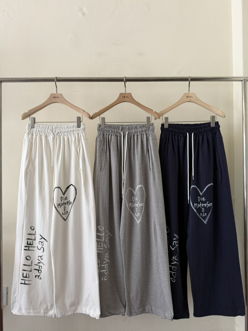 MENG韓國直郵女士新品26春夏休閑推薦職業26夏季時尚休閑褲MENG休閑褲