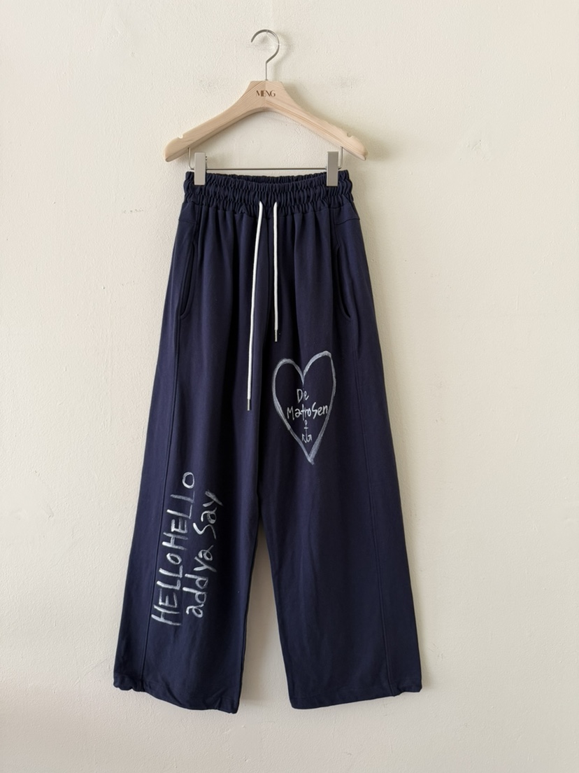 MENG韓國直郵女士新品26春夏休閑推薦職業26夏季時尚休閑褲MENG休閑褲圖色1