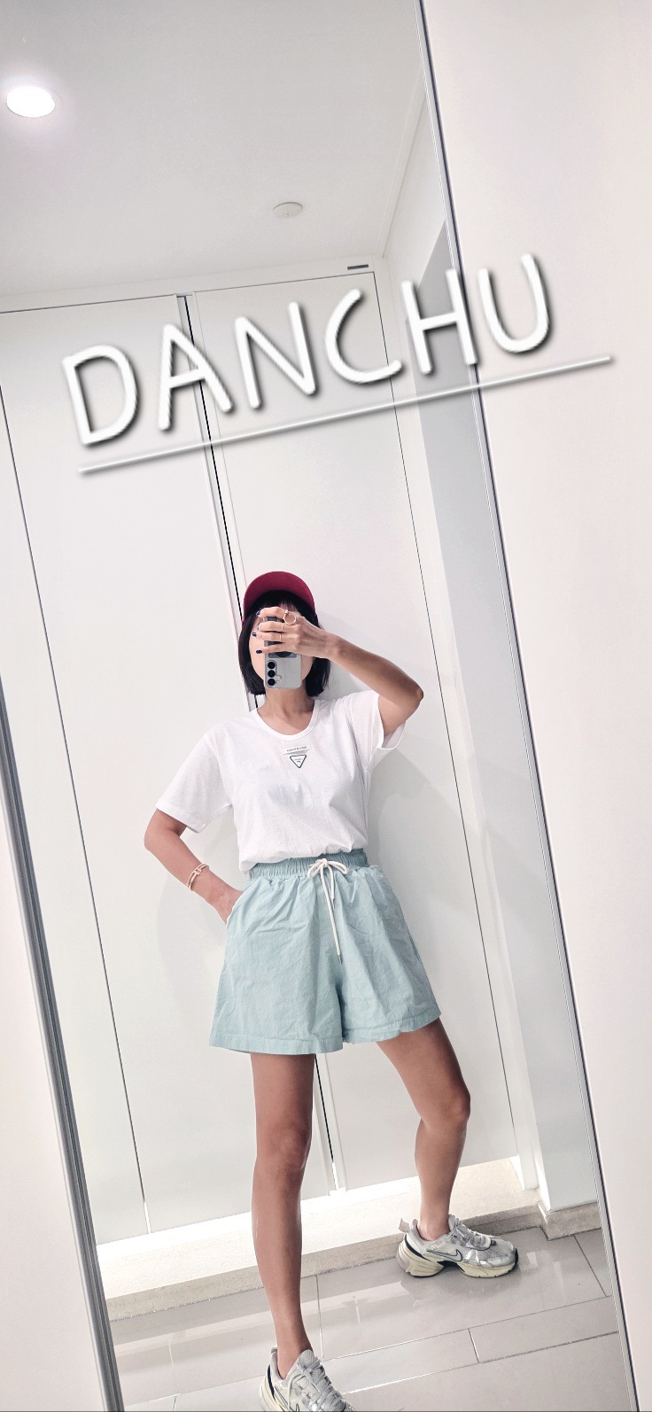 DANCHU韓國東大門直郵女士新品時尚熱賣26夏季人氣T恤U領DANCHUT恤