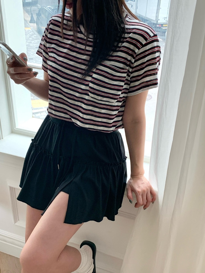 REVE CITE-L韓國代購女士新品休閑熱賣26夏季推薦裙褲開衩REVE CITE-L裙褲