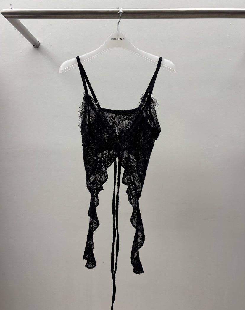 INTHEEND韓國代購女裝新品26夏季熱賣休閑職業吊帶背心蕾絲INTHEEND吊帶/背心圖色1