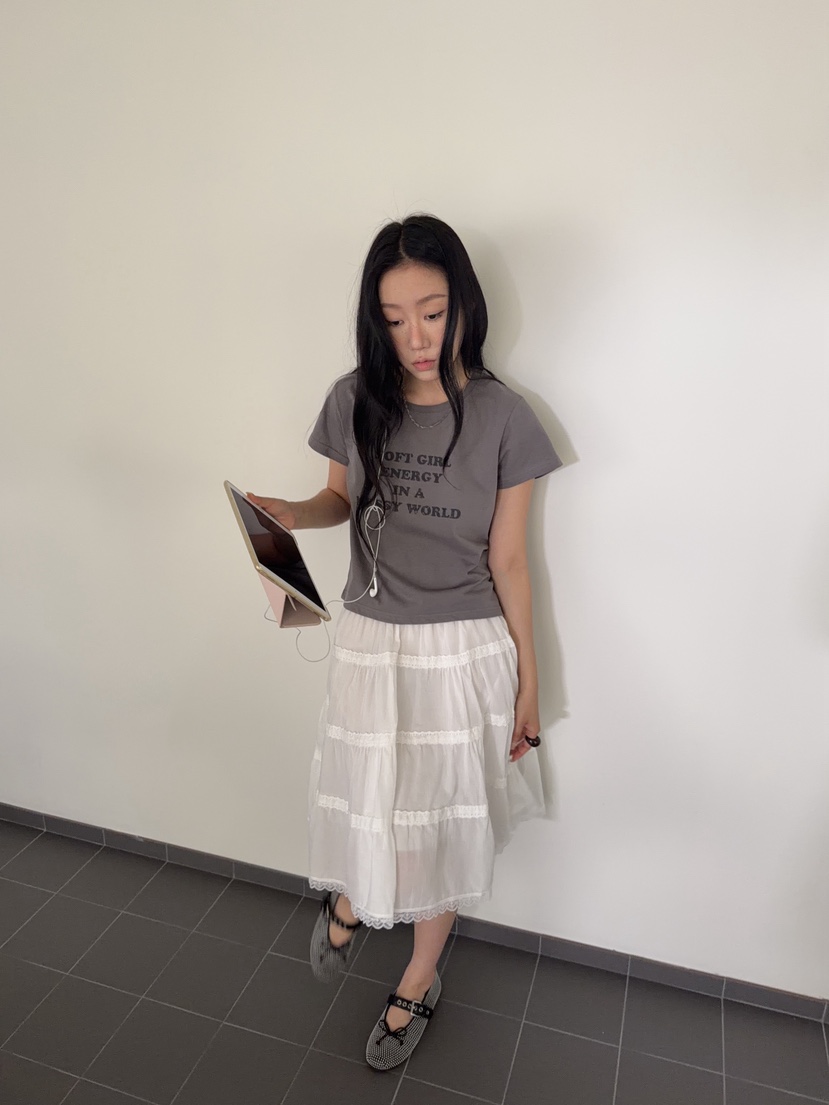 SUNDER MARKET韓國直郵實拍女士新款26春夏熱賣休閑推薦T恤SUNDER MARKETT恤