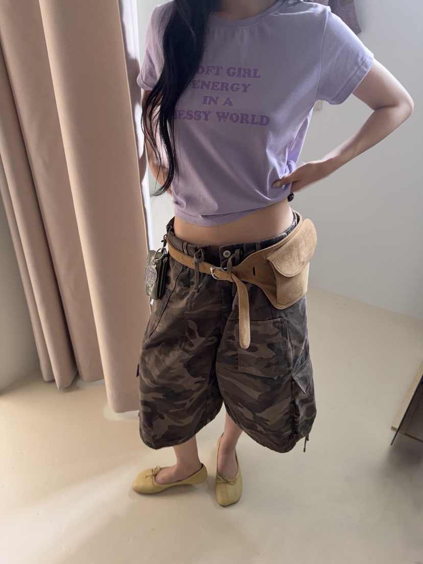 SUNDER MARKET韓國直郵實拍女士新款26春夏熱賣休閑推薦T恤SUNDER MARKETT恤