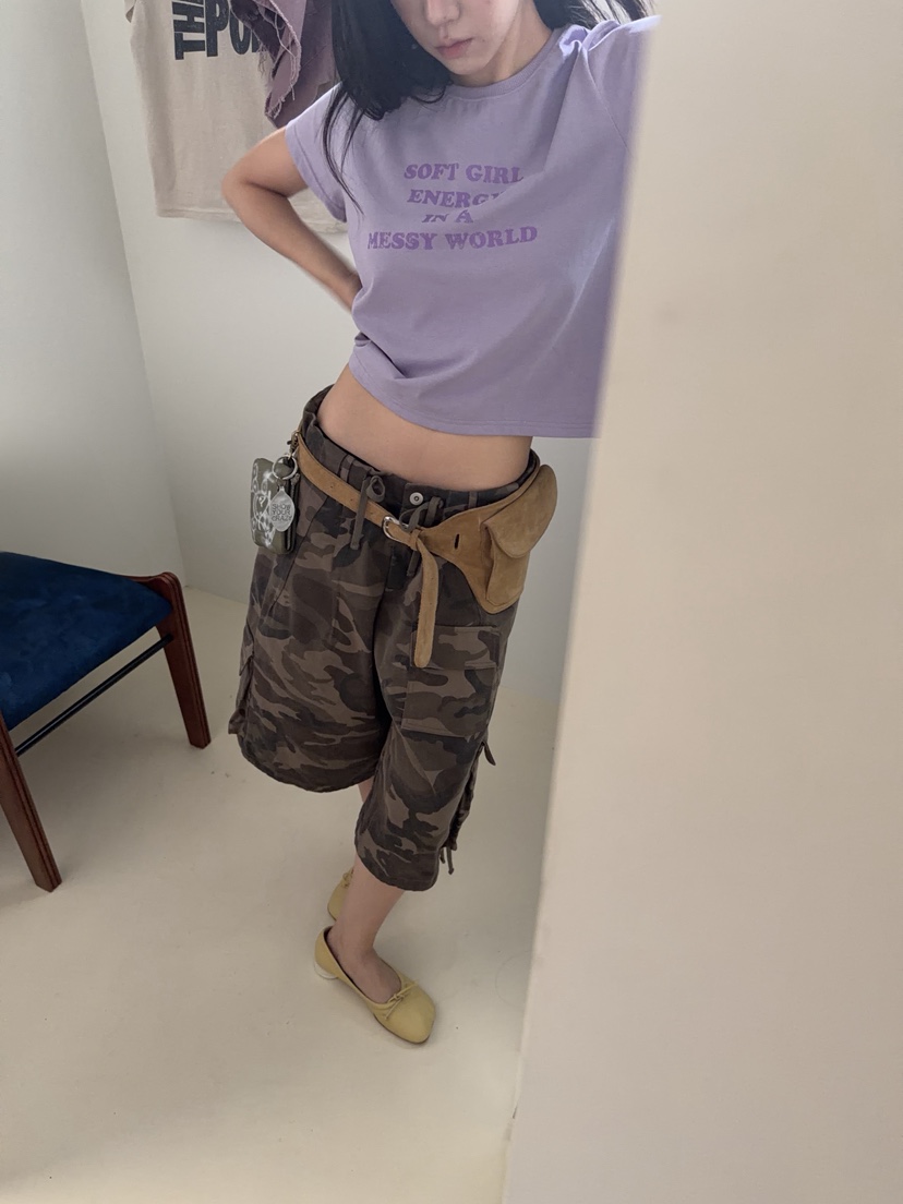 SUNDER MARKET韓國直郵實拍女士新款26春夏熱賣休閑推薦T恤SUNDER MARKETT恤