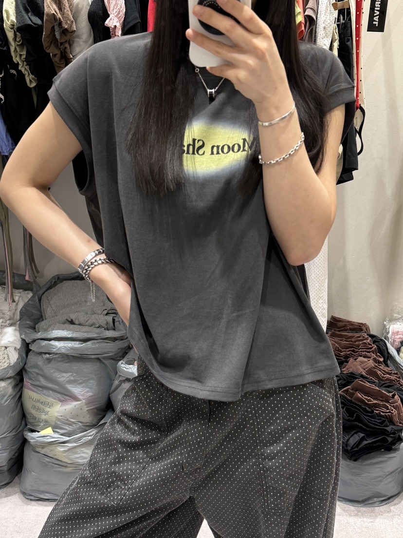 SHIRRING韓國直郵實拍女士新品職業26夏季推薦休閑人氣T恤SHIRRINGT恤
