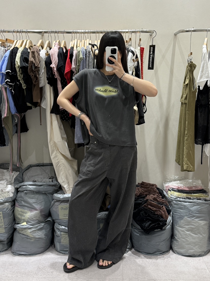SHIRRING韓國直郵實拍女士新品職業26夏季推薦休閑人氣T恤SHIRRINGT恤