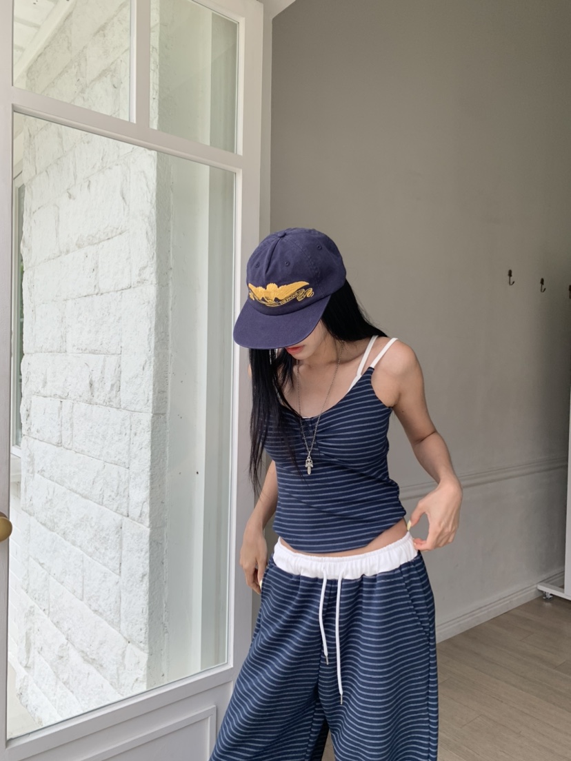 BADCALM韓國直郵女士新品熱賣時尚人氣職業26夏季休閑套裝BADCALM套裝