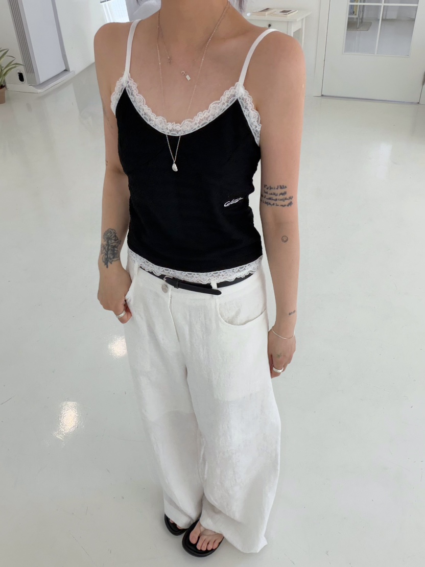GLITTER韓國東大門代購女裝新品職業人氣熱賣26春夏吊帶背心GLITTER吊帶/背心