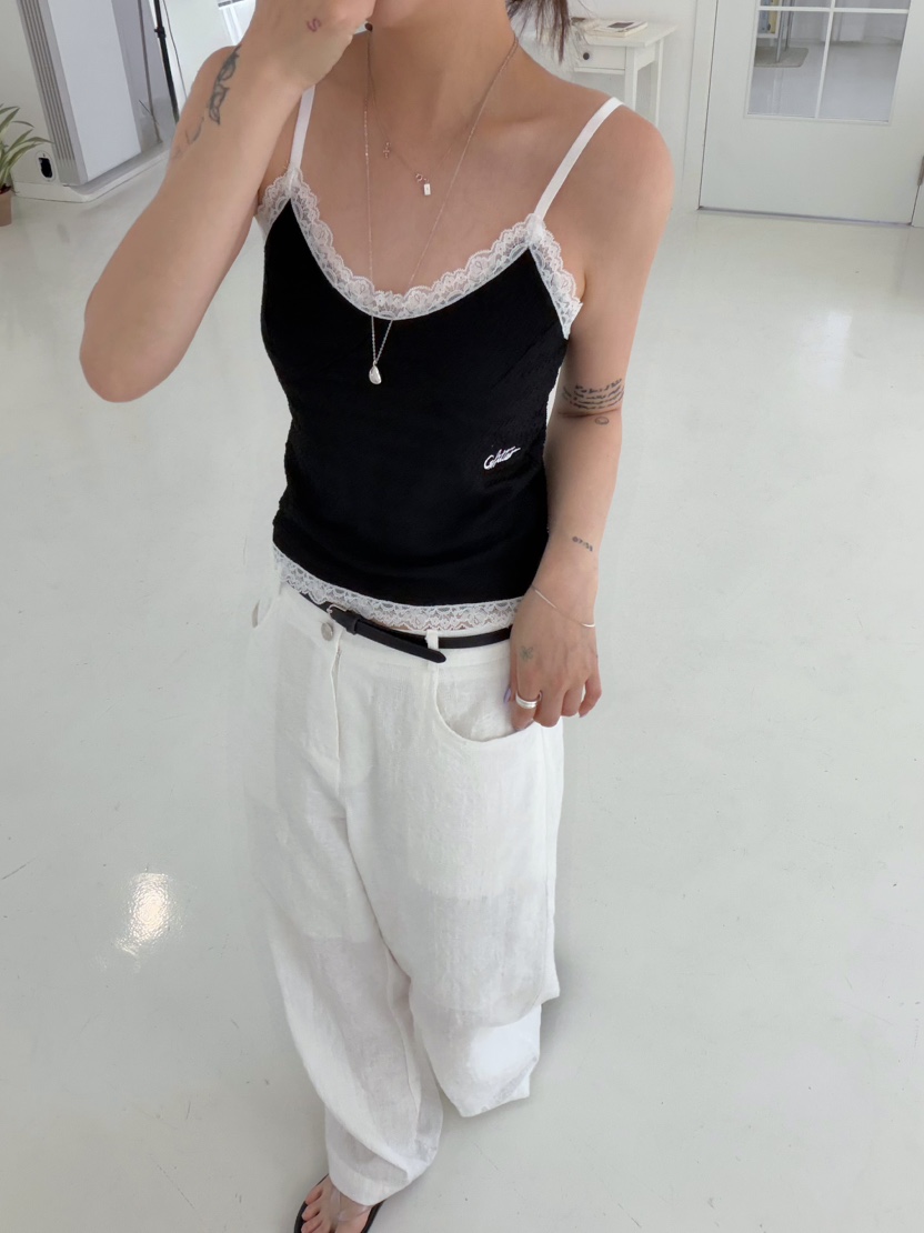 GLITTER韓國東大門代購女裝新品職業人氣熱賣26春夏吊帶背心GLITTER吊帶/背心