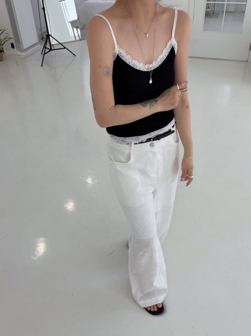 GLITTER韓國東大門代購女裝新品職業人氣熱賣26春夏吊帶背心GLITTER吊帶/背心