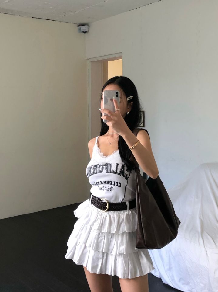 mars韓國代購女士新品人氣熱賣26春夏26夏季時尚吊帶背心mars吊帶/背心