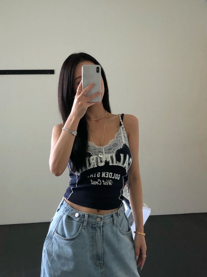 mars韓國代購女士新品人氣熱賣26春夏26夏季時尚吊帶背心mars吊帶/背心