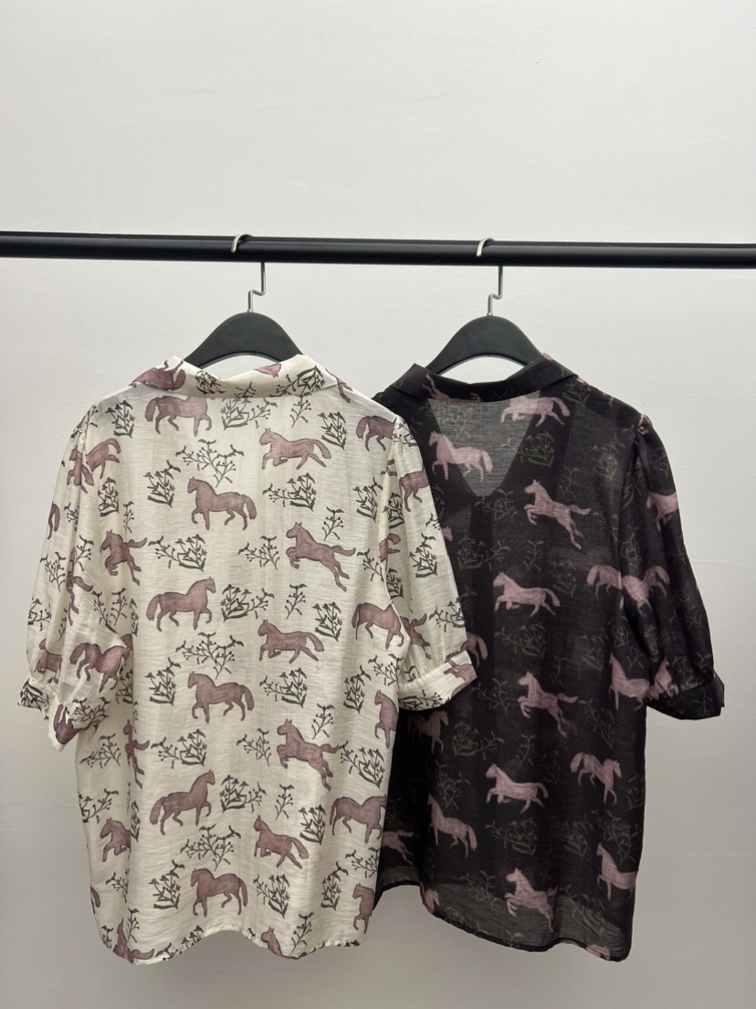 BLACK PIG/BERTO韓國直郵女士新款休閑熱賣26夏季襯衫蕾絲衫BLACK PIG/BERTO襯衫/蕾絲衫