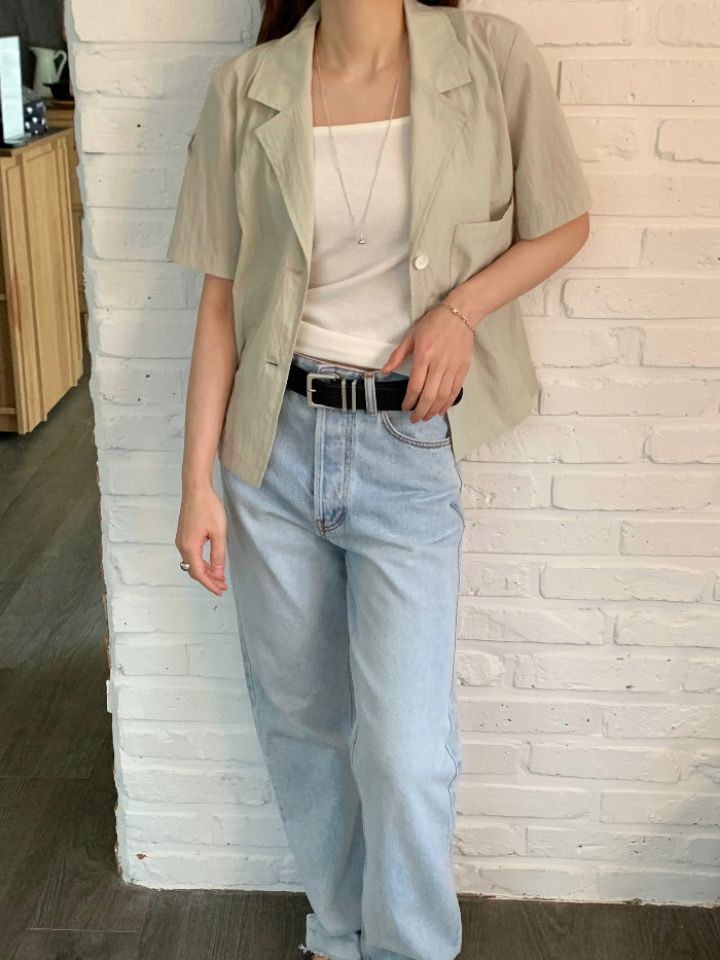 KOMOREBI東大門實拍韓國女裝新品熱賣休閑推薦襯衫蕾絲衫KOMOREBI襯衫/蕾絲衫
