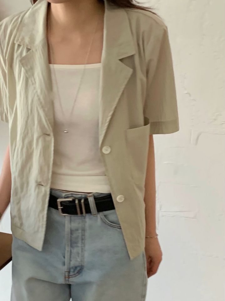 KOMOREBI東大門實拍韓國女裝新品熱賣休閑推薦襯衫蕾絲衫KOMOREBI襯衫/蕾絲衫