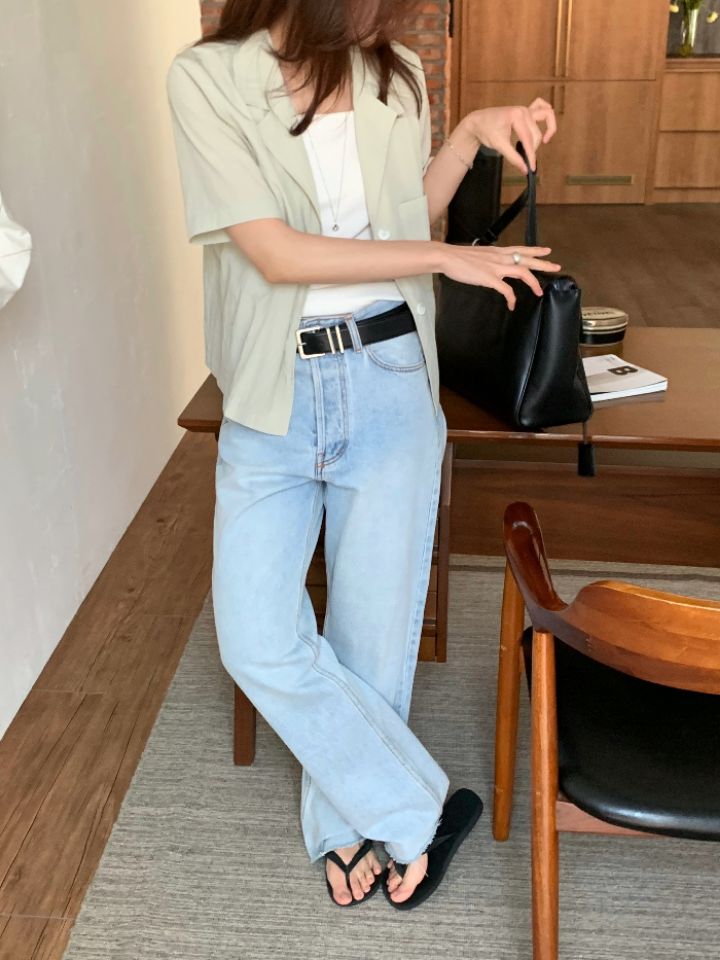 KOMOREBI東大門實拍韓國女裝新品熱賣休閑推薦襯衫蕾絲衫KOMOREBI襯衫/蕾絲衫
