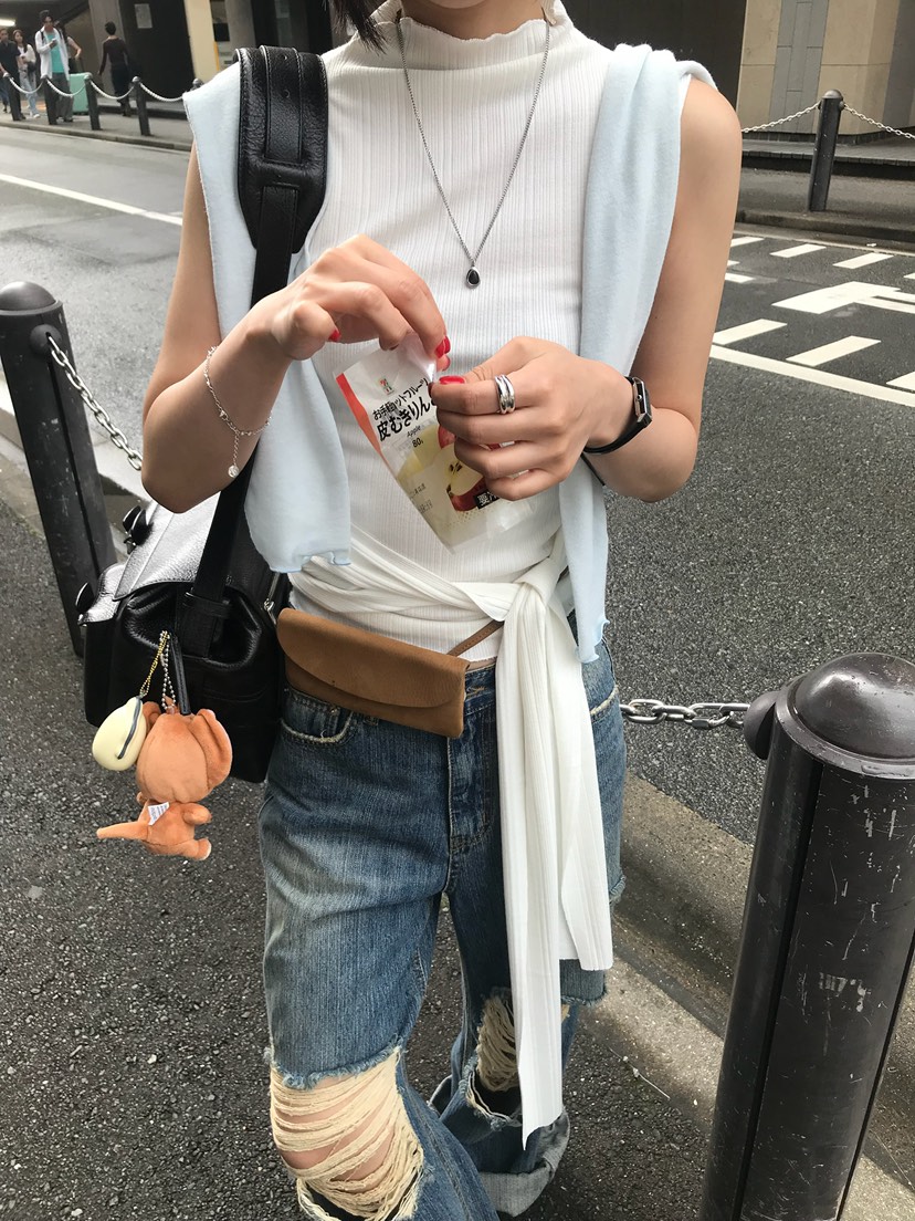 ESCHER韓國代購女裝新品人氣推薦熱賣休閑26夏季吊帶背心ESCHER吊帶/背心