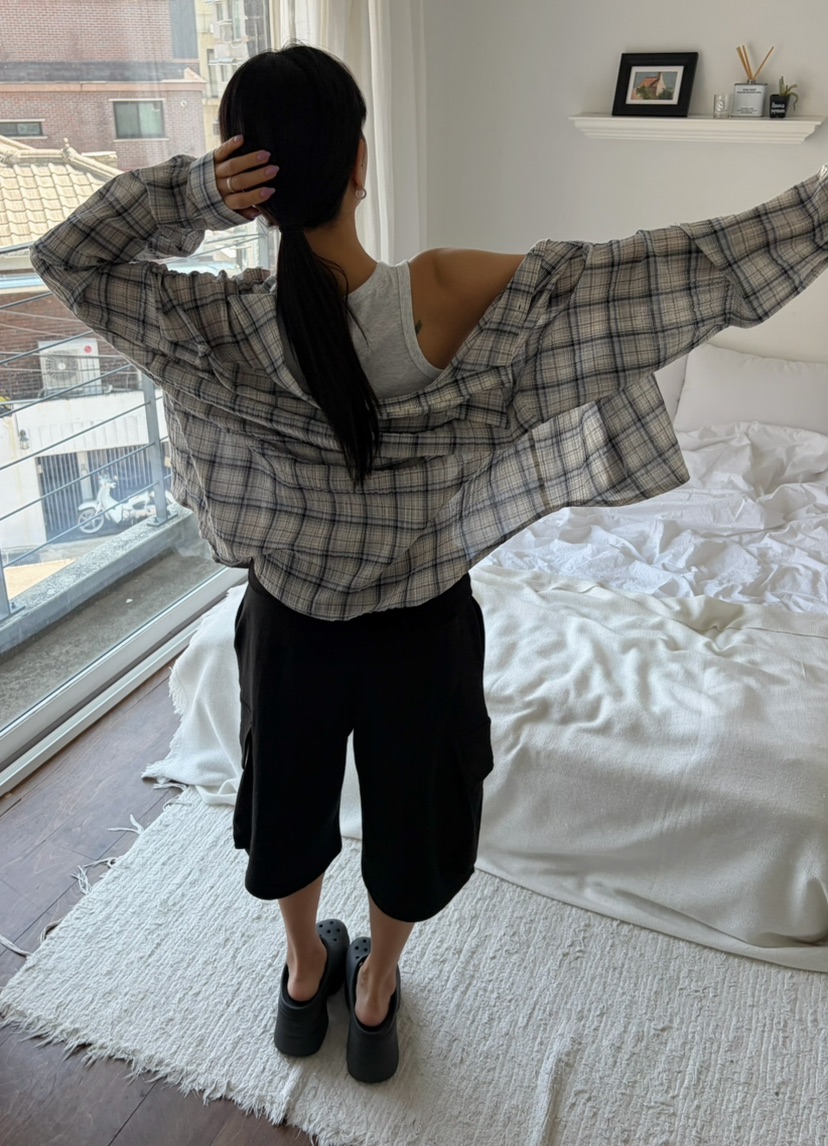BYRING韓國東大門直郵女裝新款26春夏襯衫蕾絲衫不含內搭BYRING襯衫/蕾絲衫