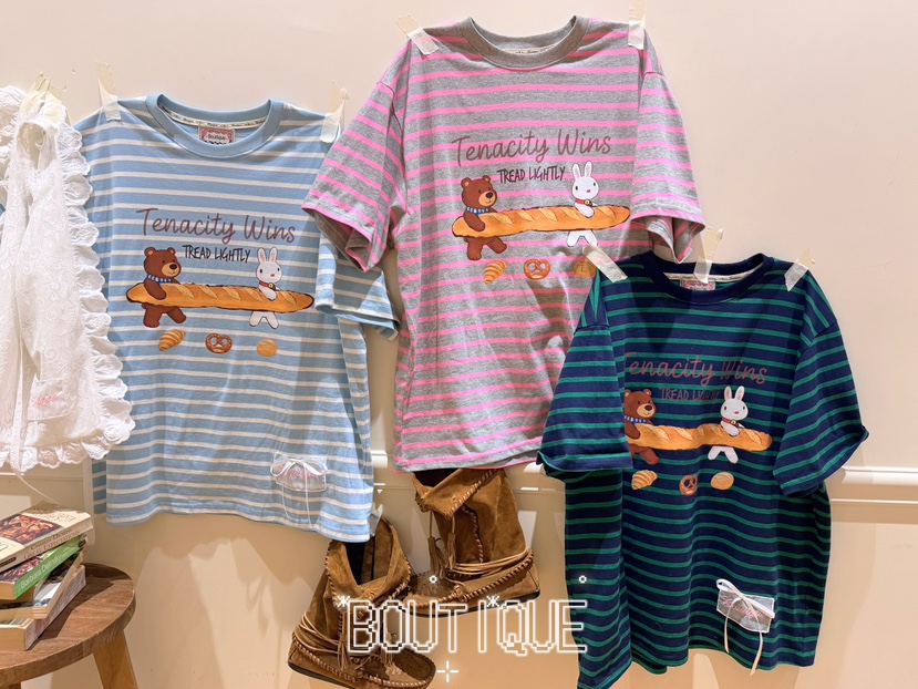 BOUTIQUE-L韓國代購女裝新品休閑職業熱賣推薦時尚26春夏T恤BOUTIQUE-LT恤