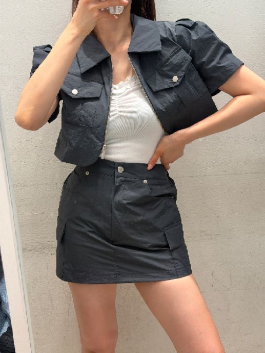 mars韓國東大門代購女裝新品推薦時尚人氣休閑26夏季夾克mars夾克