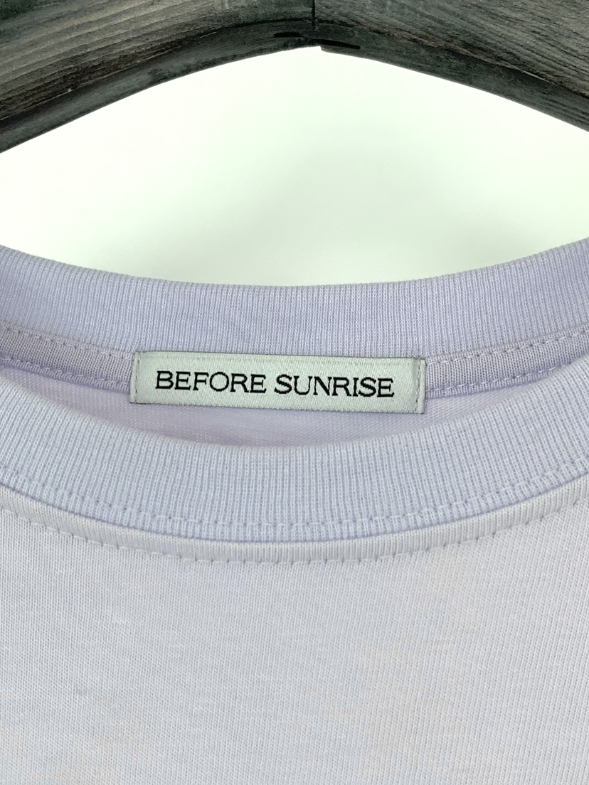 BEFORE SUNRISE韓國直郵實拍女裝新款人氣26春夏休閑T恤BEFORE SUNRISET恤