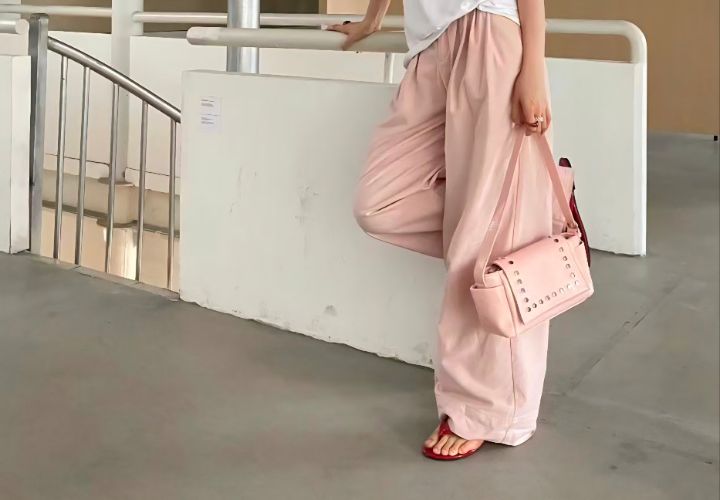 TROUVAILLE東大門實拍韓國女士新款26夏季推薦單肩斜跨包TROUVAILLE單肩/斜跨包