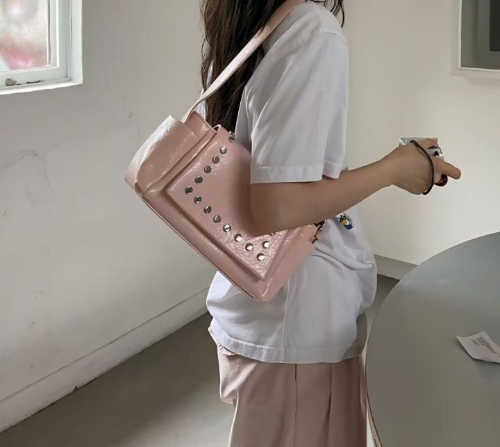 TROUVAILLE東大門實拍韓國女士新款26夏季推薦單肩斜跨包TROUVAILLE單肩/斜跨包
